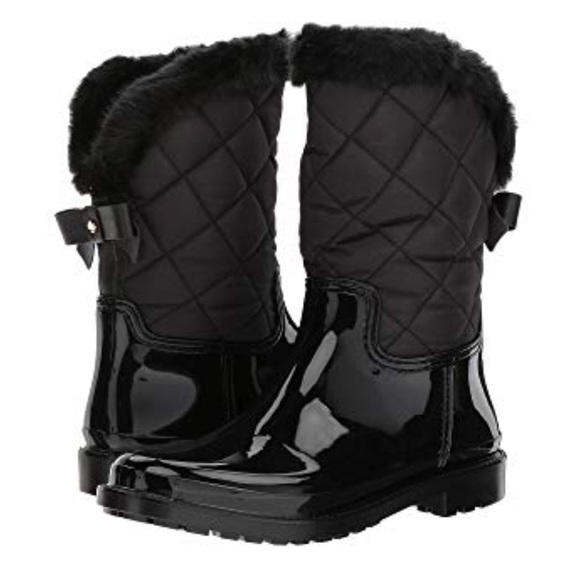 kate spade Shoes - 🆕KATE SPADE BLACK QUILTED BOOTS